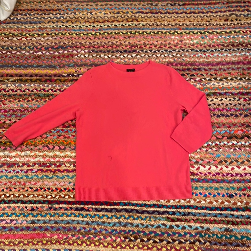 Talbots cashmere sweater, size L.